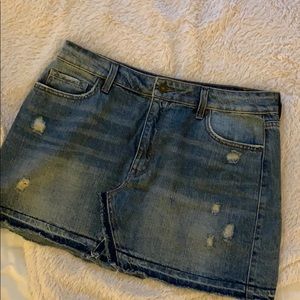 DENIM SKIRT WORN ONCE